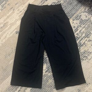 Lululemon Black Wide-Leg Pants